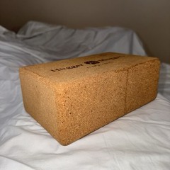 Hugger Mugger Solid Cork Yoga Block New With Out Tags