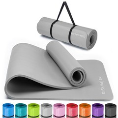 Yoga Mat Non Slip & Padded Yoga Mat with Carry Strap, Fitness Mat, Sp…