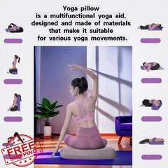 NGT Yoga Bolster Pillow Purple