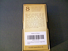 Premium Yoga Dice by Asana Moon 48 Asanas Yoga Poses & Exercises Missing Booklet