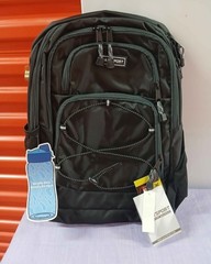 NTW Eastsport Surge Sport Backpack Black Boosts Storage Space Sporting Fitness