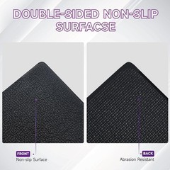 36″ x 78″ Tear-Resistant Workout Mat – Waterproof & Easy to Clean for Fitness