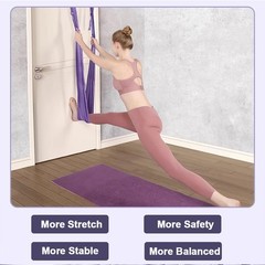 Aerial Yoga Rope for Door Yoga Door Swing,Leg Stretcher Strap,Stretching Str…