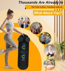 Pilates Board, Pilates Reformer Set, Portable and Foldable Machine Multifunction
