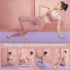 Extra Thick 4mm Exercise Yoga Pilates Mat Gym Fitness NBR 68″x 24″