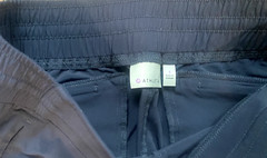 Athleta Womens Navy Blue La Viva Capri Crop Jogger Pants Size 4