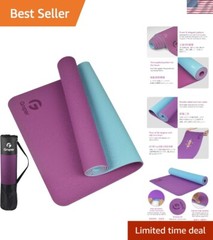 Premium Yoga Mat Sets Standard for Comfort and Safety – Satisfaction Guaranteed