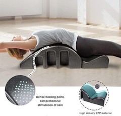 Spine Corrector Pilates Barrel Lumbars Support Fitness Massage Home Gym Yoga NEW