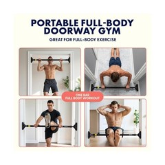 Squatz Doorway Pull Up Bar, Adjustable Door Frame Pull Up Bar w… Fast USA SHIP