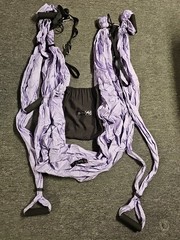 Aerial Yoga Swing Up Circle Seven Studio Quality Excellent Condition Purple