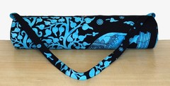 Indian Tie Dye Elephant Yoga Mat Carrier Mandala Large Bag With Shoulder Strap
