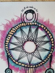 Not All Who Wander Are Lost Dreamcatcher Yoga Mat La Vie Boheme Yoga Rare HTF