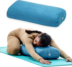Yoga Bolster – Long, Rectangular Meditation Pillow – Supportive Cushion for Rest