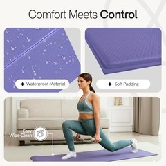Folding Yoga Mat, TPE Folding Yoga Mat, Foldable Exercise Mat for Yoga,