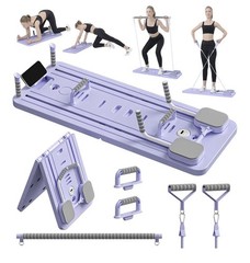 Foldable Pilates Sliding Board / Multifunction Home Trainer – 5 in 1 – New