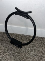 Pilates Resistance Exercise Pilates Ring Double Handle Black