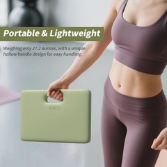 Foldable Yoga Knee Pads Cushion, Knee Mat for Man Woman (12 “x 17” x 1 “after…