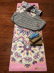 Yoga Mat Bag Large Yoga Mat Tote Sling Carrier with Pockets Fits Mats with Mu…