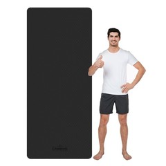 CAMBIVO Yoga Mat for Men and Women, Extra Long and Wide (84” x 32” x 1/4 inch)