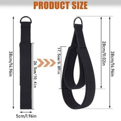 Pilates Double Loop Straps Workout Equipment Double Loops for Fitness Studio