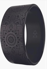 NIB – Yoga Design Lab : THE YOGA WHEEL 12.8 in Diameter , Mandala Night .