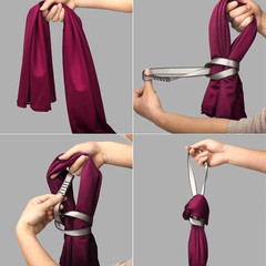 10Pcs 40/60CM Daisy Chain Straps Aerial Yoga Hammock O Sling Hanging Extension