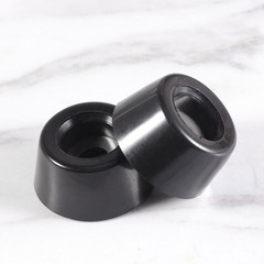20Pcs Durable Silicone Chair Leg Covers Round Shape Table Feet Caps Black