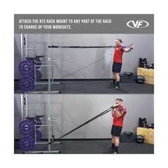 Valor Fitness Resistance Bands – 5lb to 25lbs – Carabiners Attached & 2 Bands…