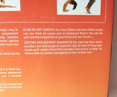 Exercise Sliding Disks Black Color For Yoga Exercises