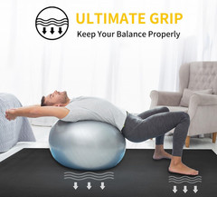 Yoga Mat for Women and Men, Extra Long and Wide Exercise Mat, Large Non