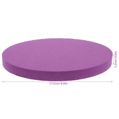 2Pcs Purple Yoga Kneeling Pads Durable Cushion for Fitness Workout