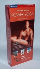 SEALED Gaiam Special 3 DVD Collection Complete Power Yoga Workout RODNEY YEE