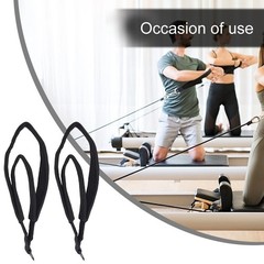 Pilates Double Loop Straps/ For Foot Reformer /Fitness Equipment Straps /Quality
