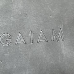Gaiam Yoga Block Supportive Foam Soft Non-Slip Surface Mediation – Gray
