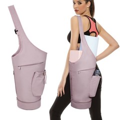Yoga Mat Bag, Large Opening Long Tote Yoga Mat Carrier Holder Bag with Waterp…