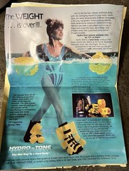 Pair Hydro Tone Aquatic Exercise Systems Water Resistance Dumbells System Box