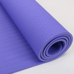Non Slip Durable TPE – Lightweight – Eco-Friendly – Pilates Yoga Mat with Strap