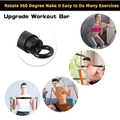 Resistance Band Bar – Portable Detachable Pilates Bar