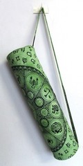 Indian Green Zodiace Yoga Mat Carrier Bag Mandala Large Shoulder Strap