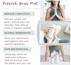 Studio TOV, 32oz. Spring Mint, Yoga Mat Wash Refill