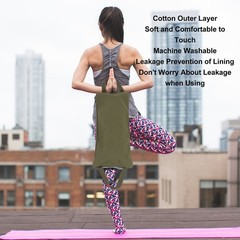 Fillable Yoga Sandbag Durable Military Green For Training