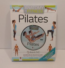 Anatomy of Fitness Pilates Book & DVD in box.