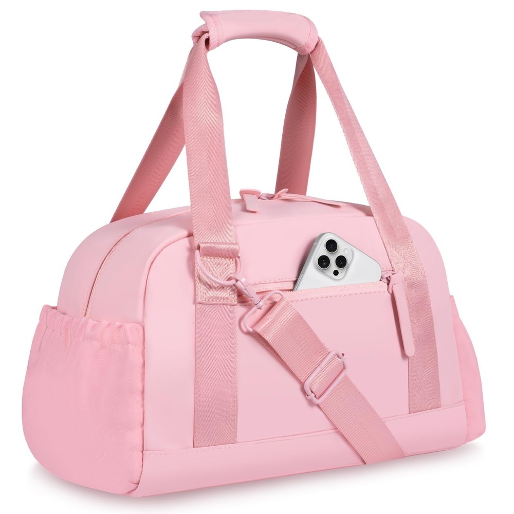 Mini Gym Bag for Women Girls Small Gym Tote Bag with Wet Compartment Waterpro…
