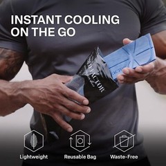 COLD FACTOR Mini Cooling Neck Towel – PVA Premium Wrap 3 Blue