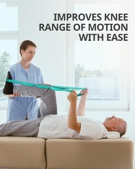 Correa de estiramiento para fisioterapia, 10 bucles, no elástica, ideal para
