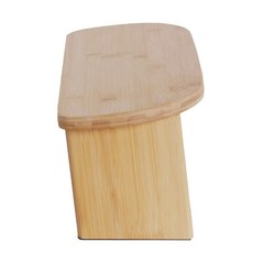 Folding Meditation Bench Portable Bamboo Kneeling Chair for Deep Meditation