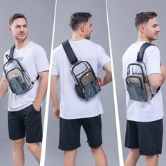 Edraco Clear Sling Bag for Concert & Stadium Approved, Shoulder Backpack for …