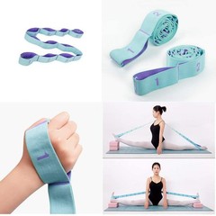 Stretch Straps, Elastic Stretching Strap with Adjustable 11 Loops, Fitness Le…