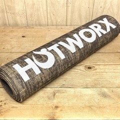 Hotworx Exercise Yoga Mat 72″ x 24″ Non-Slip Textured Hemp Fiber Gym Workout