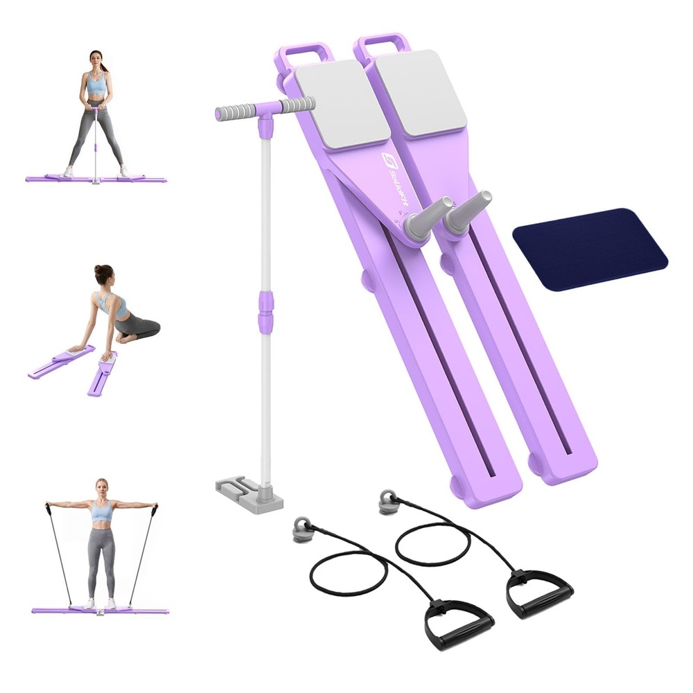 Solidfit 6-In-1 Pliates Board Handrail Resistance Bands – 2026 Upgrade